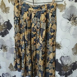 Vintage Unbranded Floral Skirt